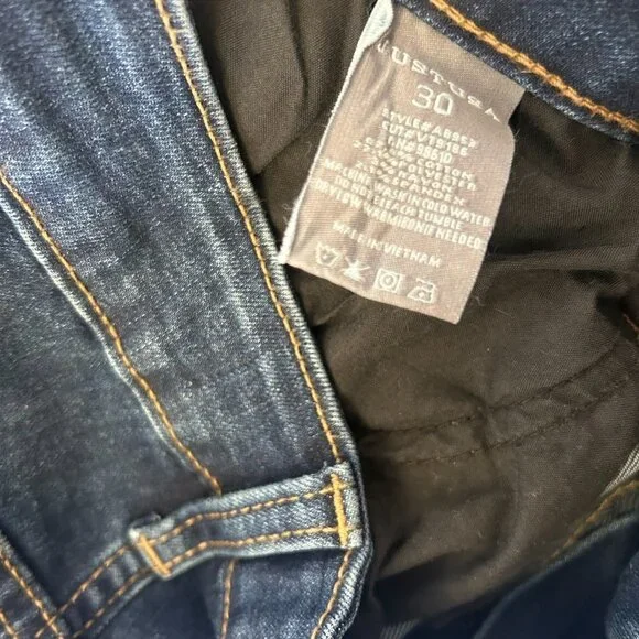 NWOT Just USA Women's Bootcut Jeans (Size 30, Long), SKU 02 - Picture 5 of 7